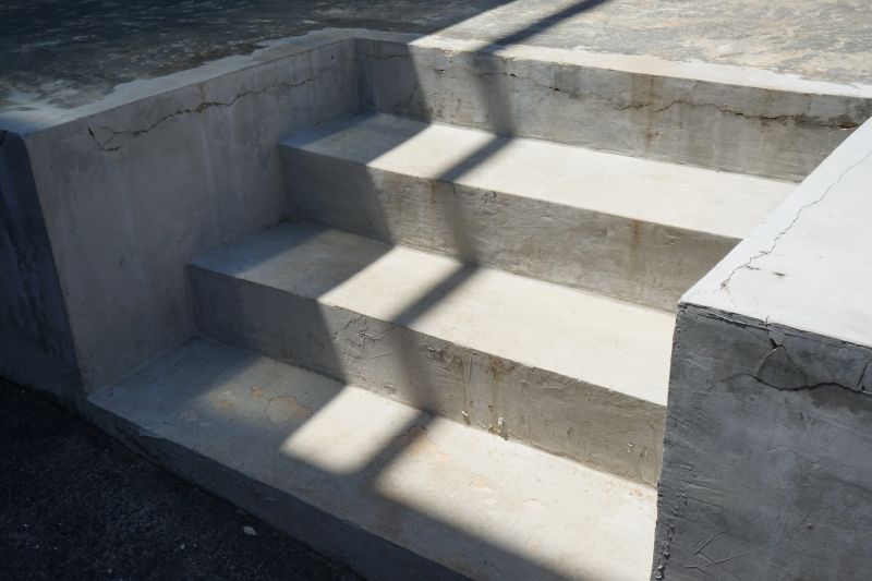 Finished Concrete Steps