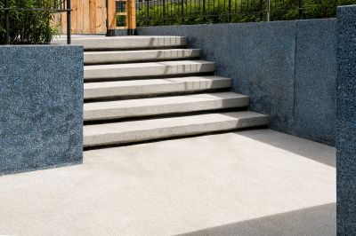 Concrete Steps are Great for Longevity